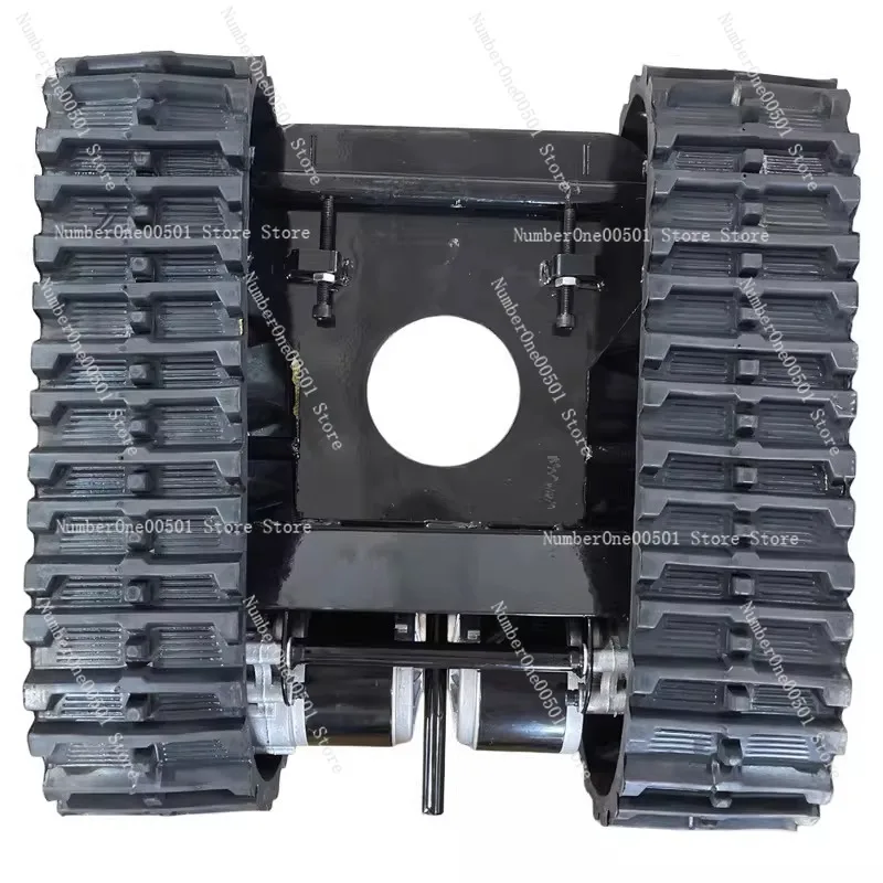 Electric Crawler Tank Accessories Beach Electric Car Outdoor Entertainment Chassis Iron Frame Dual Motor Battery Optional