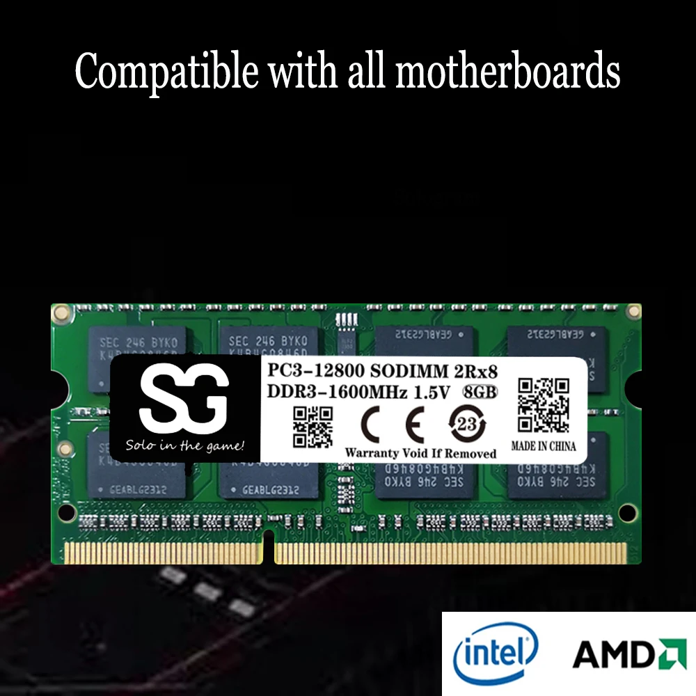 Imagem -02 - Laptop Ram 8gb 4gb Ram 1066mhz 1333mhz 1600mhz Pc3 8500 10600 12800 Ddr3l Ram Sodimm Notebook Memoria Ddr3 Memória Ddr3