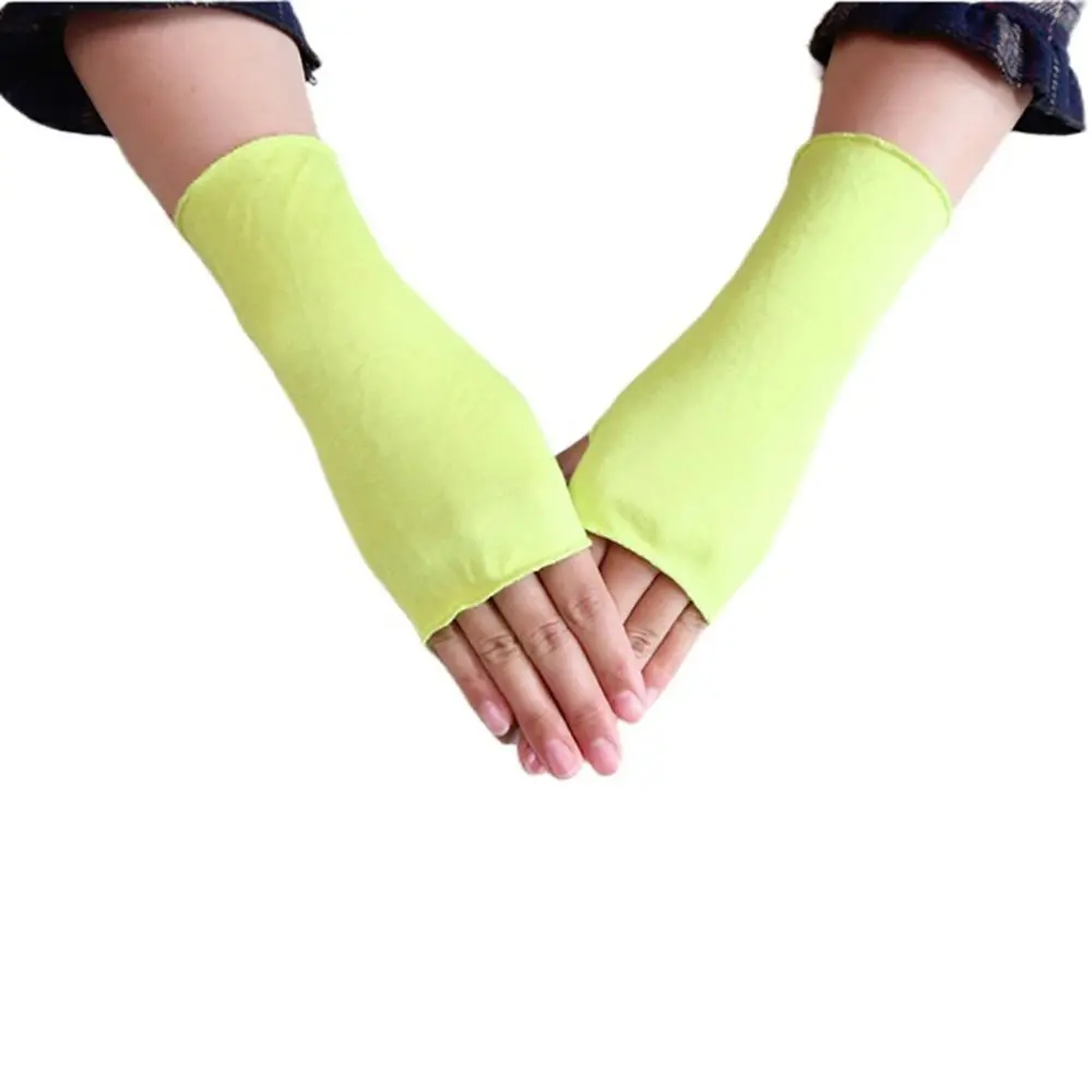 Outdoor Fashion Cloth Summer Anti-ultraviolet Sunshade Driving Mittens Half-finger Gloves Sunscreen Gloves Fingerless Gloves