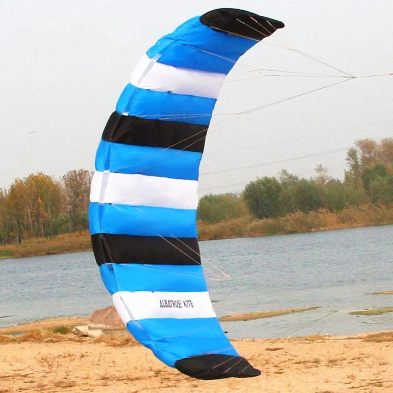 Gratis Verzending Dual Line Stunt Flying Power Kite Regenboog Grote Zachte Vliegers Voor Volwassenen Pijlstaartrog Vlieger Opblaasbare Kite Parachute Lijn