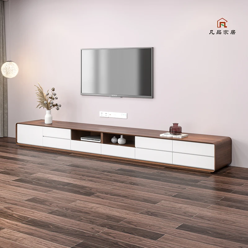 

Living Room TV Stand Modern Style Television Mainstays Wood Floor TV Stand Shelves Bedroom Modern Casa Arredo Luxury Furniture