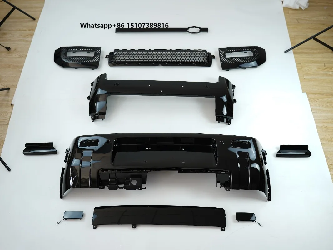 

Black Front Rear Bumper Grille Black Body Kit for Defender 90 110 2020-2025 Refit Body Kits