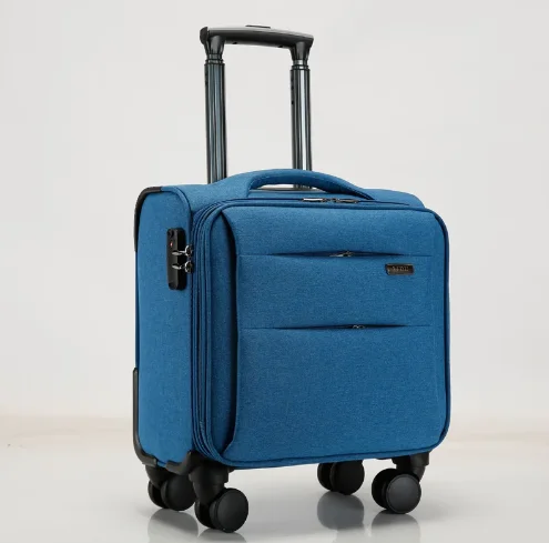 

Belbello Designer 18" Rolling Luggage Women Men New Style Wheel Trolley Box Oxford Fabric Travel Clothes Carry Case