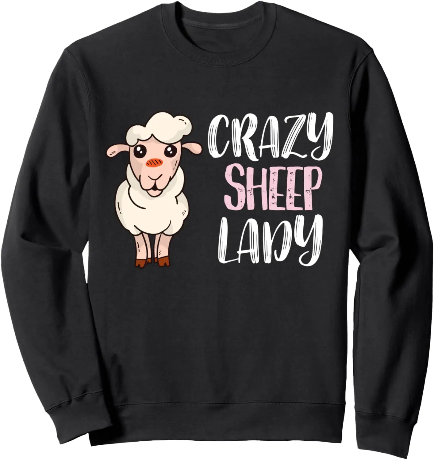 

Crazy Sheep Lady — толстовка для влюбленных овец