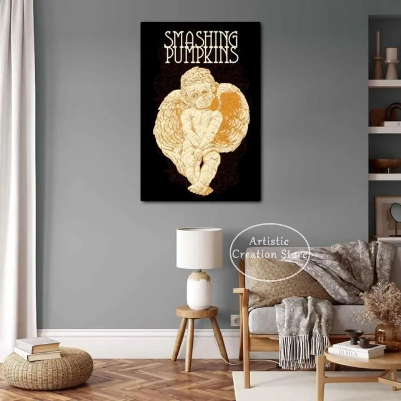 The Smashing Pumpkins Posters Prints Painting Canvas Pictures Modern Wall Art Living Room Bedroom Bar Club Home Decoration Gift