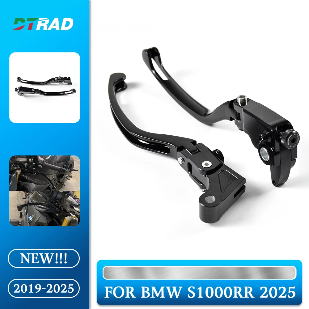 

New For BMW S1000RR 2019-2025 CNC Adjustable Folding Extendable Brake Clutch Levers Motorcycle Accessories Racing Modification