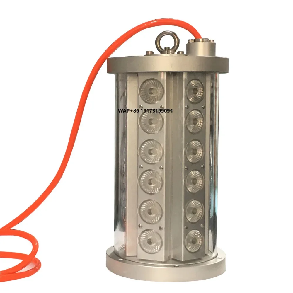 

Blue Multi Color Deep Sea Fish Attracting Fishing Light Wine Making Kit White Green 800W LED IP68 80 360 Degree Fishing Lights