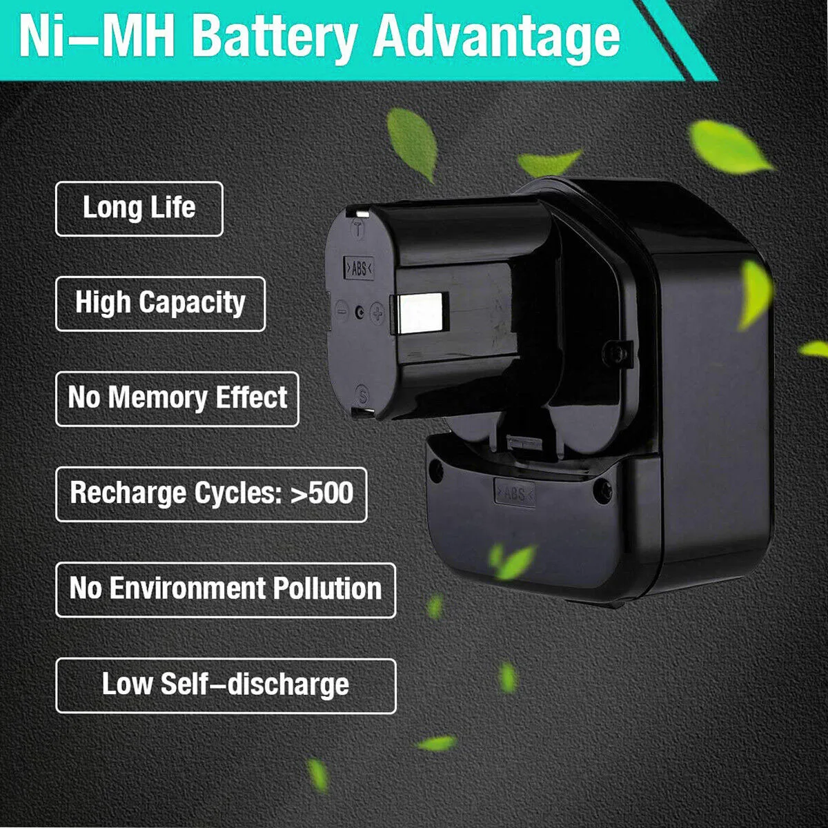 12V 3500mAh Replacement Battery for Hitachi EB1214S EB1212S EB1220HS 324360 322434 Eb1220bl DS12DVF3 DN12DY DH15DV EB1220HL L50