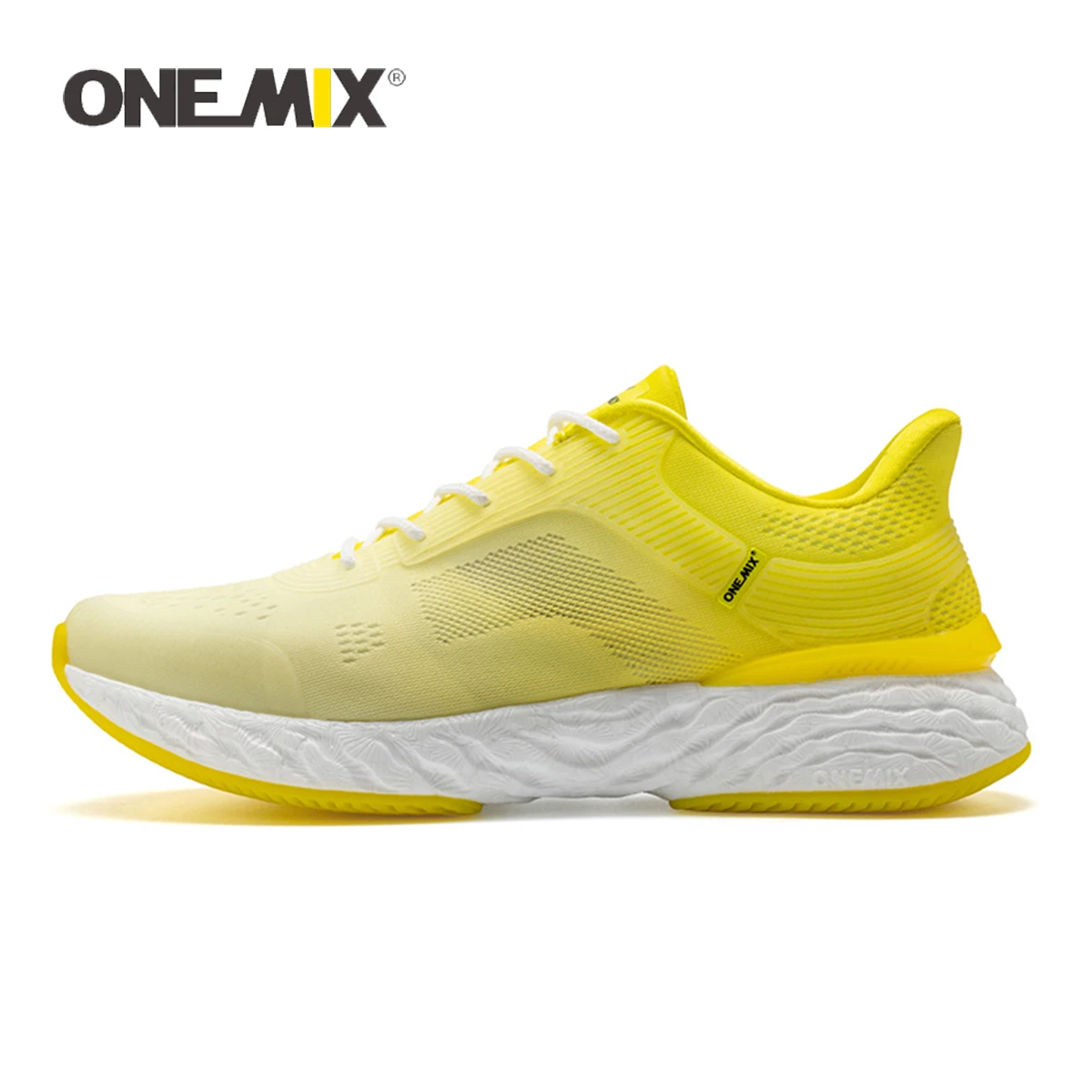 ONEMIX Professional Stability Running Shoes for Men Support Lightweight Durable Breathable Sport Shoes Women Marathon Sneakers