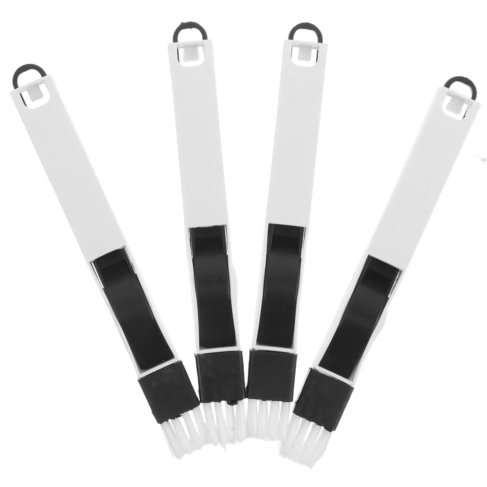 

Набор из 4 щеток для чистки: универсальные, с эргономичной ручкой, для оконных пазов, зазоров раздвижных дверей, щелей клавиатуры, сеток и экранов