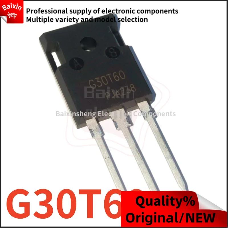 10PCS Brand new quality G30T60  IGW30N60T  TO-247 600V/30A MOSFET