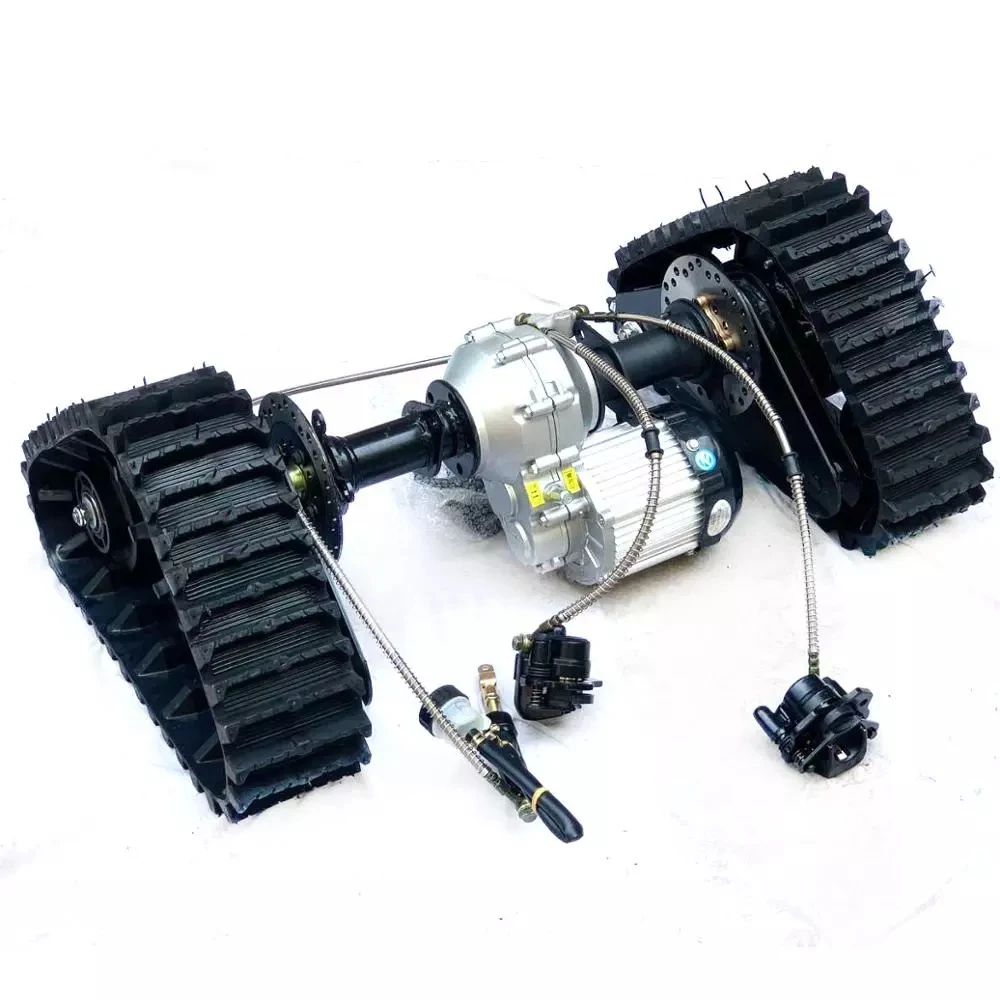 Go Kart Karting UTV Buggy Quad Rear Axle Electric 60V 48V 750W Motor Differential ATV Snow Sand Tracks