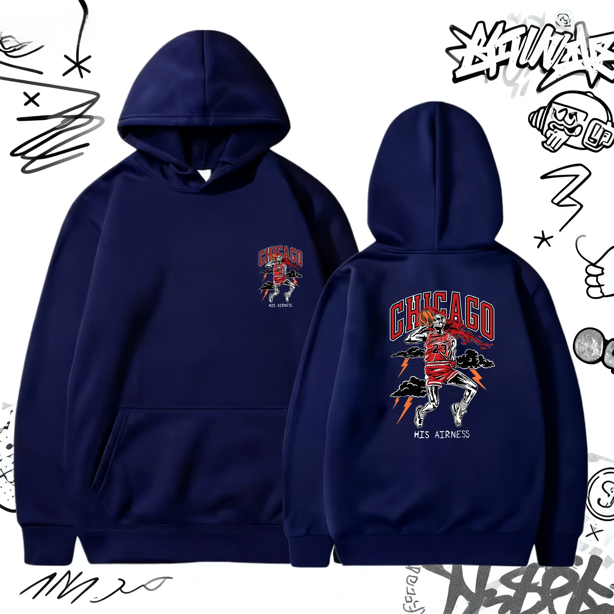 Men's hooded sweatshirt, sportswear, autumn-winter, men's daily casual sportswear, 2026 urban fashion hooded shirt, sportswear