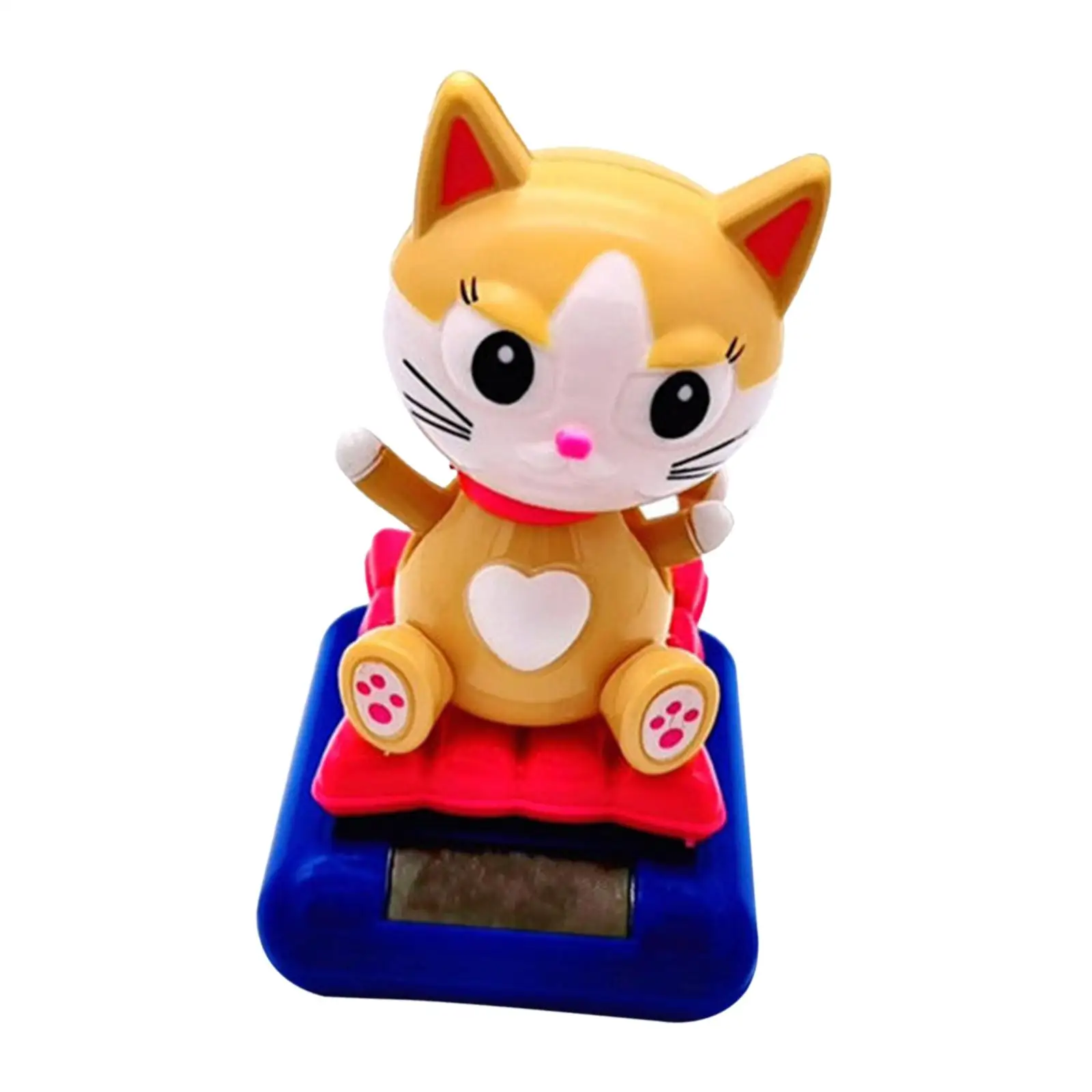 

Solar Powered Eco-Friendly Material Action Doll Plastic Shaking Head Swing Bobblehead Toy for Dashboard Kids Colleagues Friends