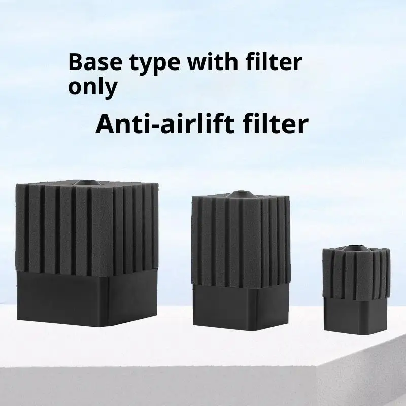 Bio Sponge Filter For Aquarium Fish Tank Shrimp Pond Air Pump Biochemical Filtration Noiseless Foam Aquarium Accessories view 4
