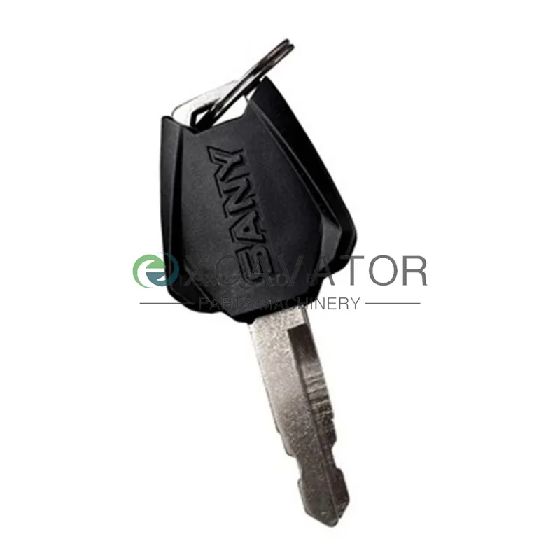 1pc Ignition Start Key For SANY Excavator SY16/35/55C/60/65/75/135/155/215/235/285/365