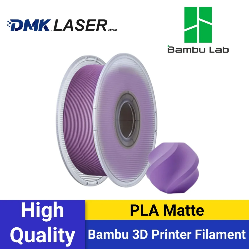 Bambu Lab original PLA matte glory 1KG 3d Printing Materials High Toughness RFID Smart Parameter Recognition