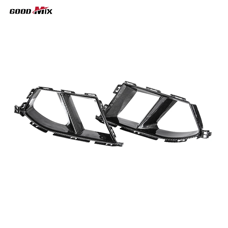 MP Style Prepreg Carbon Fiber Body Kit Front Air Intakes Vent Trim Aero Part for BMW M3 M4 G80 G82 G83 2021 -