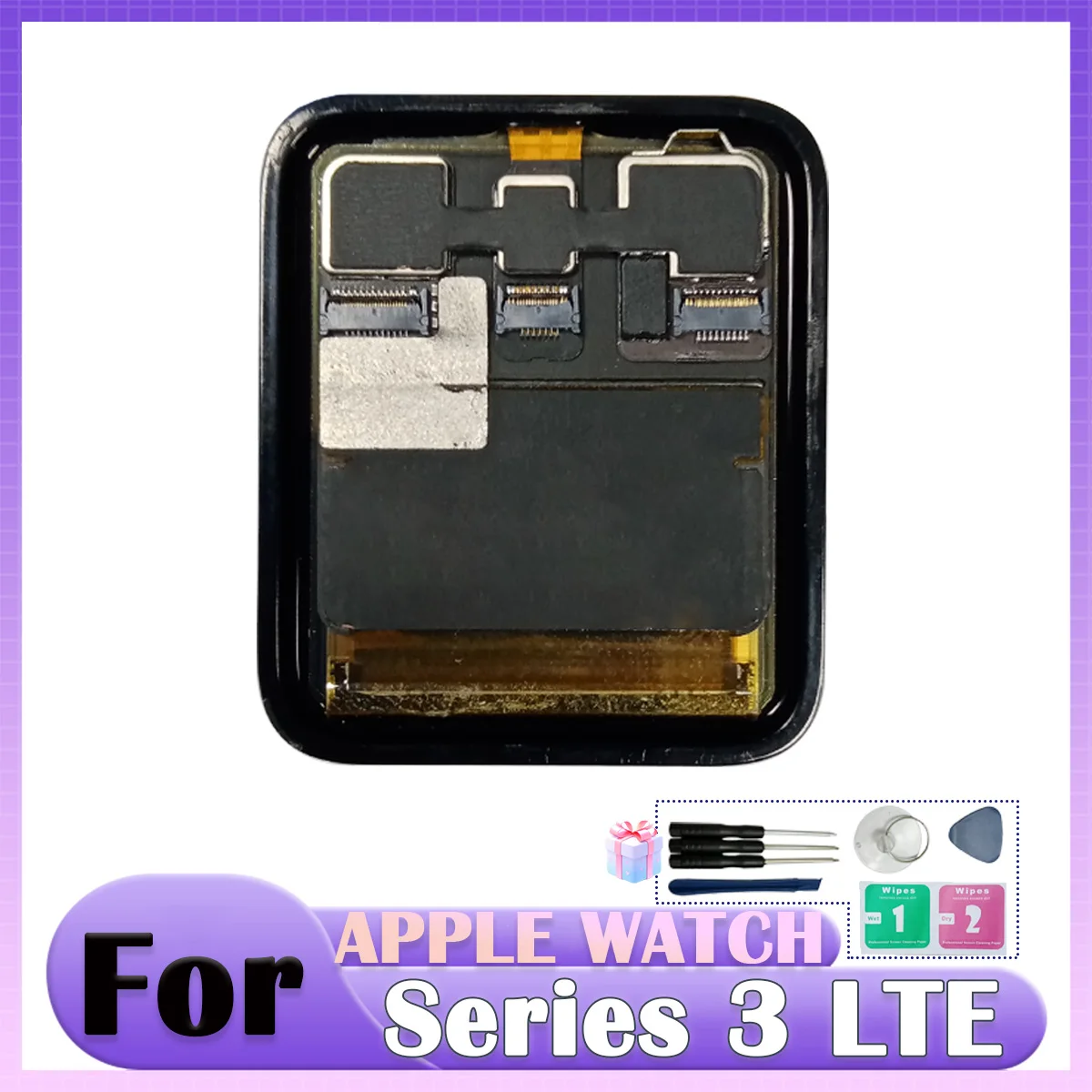 Wyświetlacz LCD do Apple Watch Series 3 GPS LTE LCD S2 LCD S1 Ekran Dotykowy Digitizer Seria S3 S2 S1 38mm 42mm Wymiana LCD