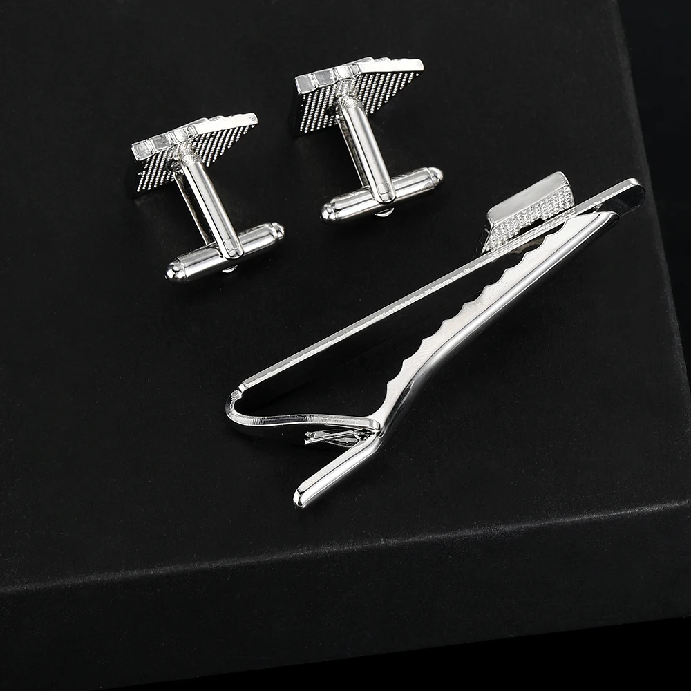 Personality Poker AAAA Cufflinks&Tie Clip Set For Men Shirt Suit Tuxedo Blouse Jewelry Accessories