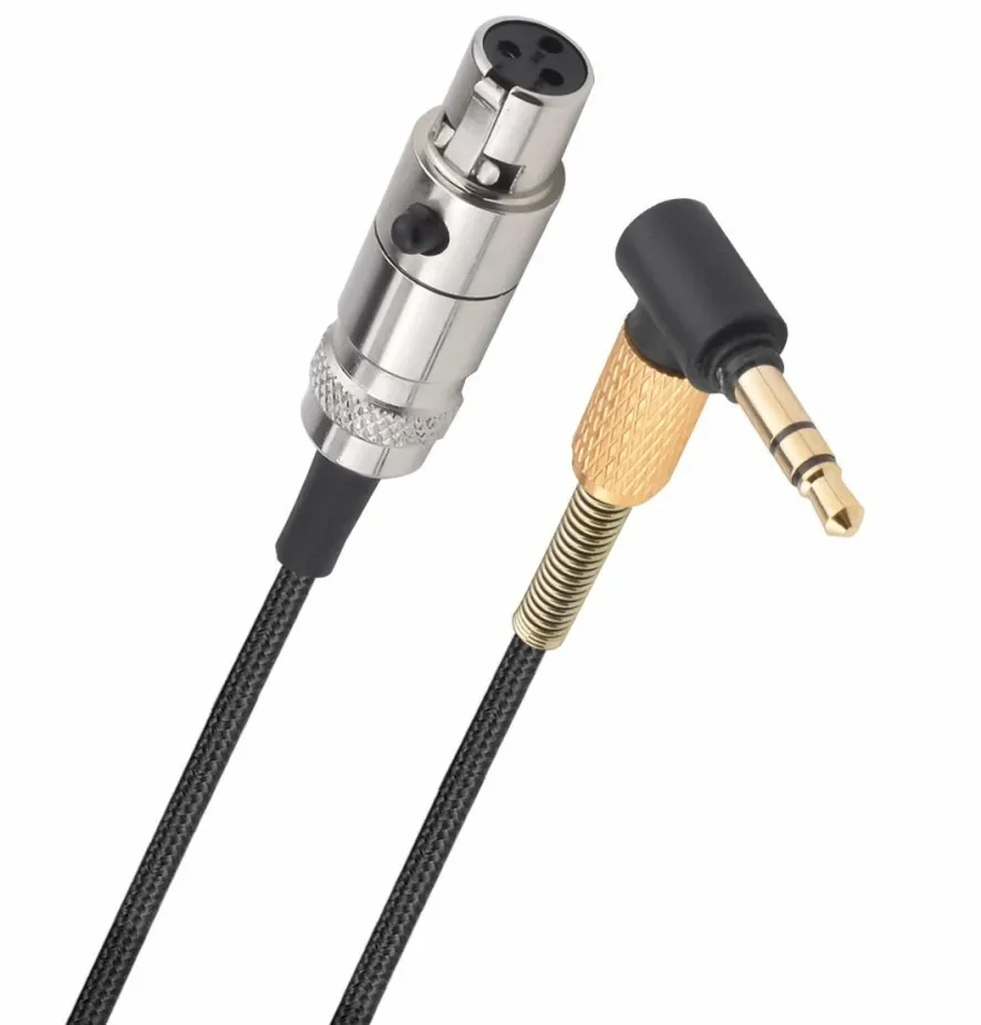 Motorcycle Electronics Accessories AKG Q701 K702 K712 MK2 K240 Compatible 6.5 Plug 1.5m Earphone Cable Durable and Reliable