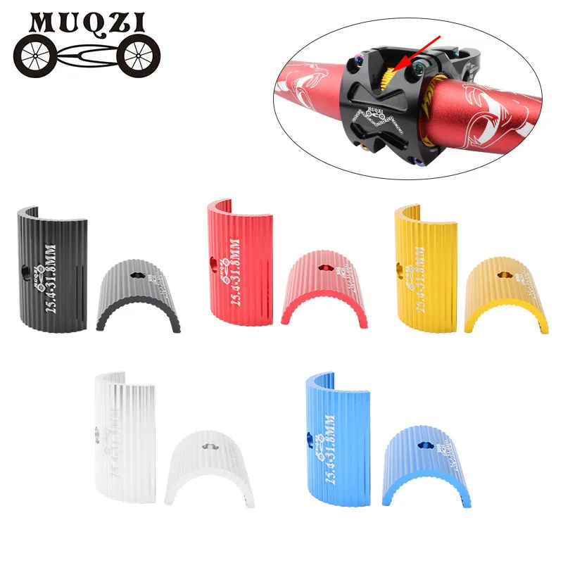 MUQZI Bicycle Handlebar Transfer Plate 25.4 RPM 31.8MM / 31.8rpm 35MM Aluminum Alloy Handle Vertical Gasket