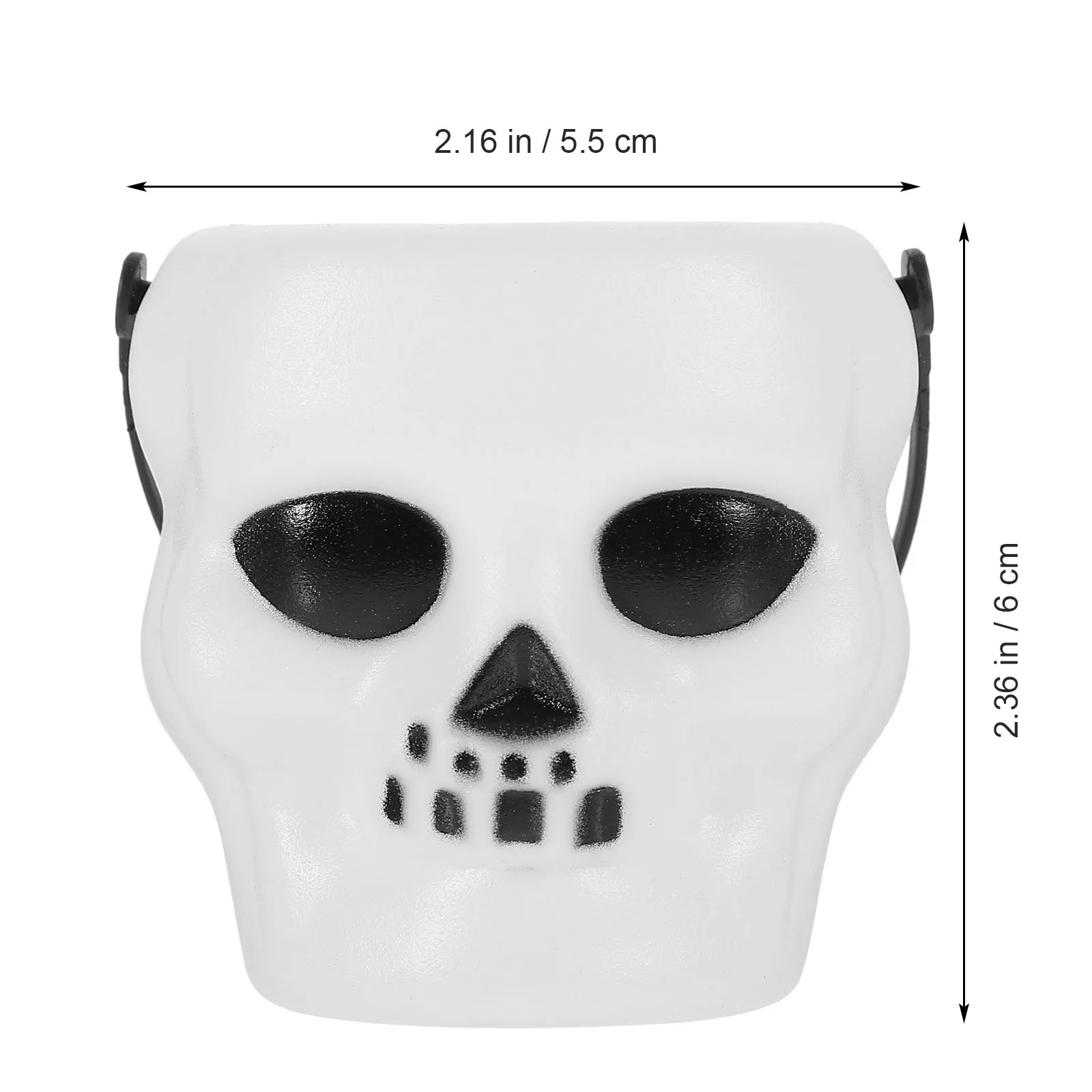 

12Pcs Halloween Bucket Lightweight Portable Holder for Kids Trick Or Treat and Party Fun Halloween Bucket