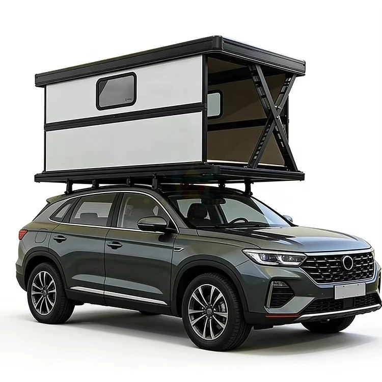 

Waterproof Aluminum Pole Electric Lift Accessory For Car Rooftop Tent Hardshell Ladder And Other Features