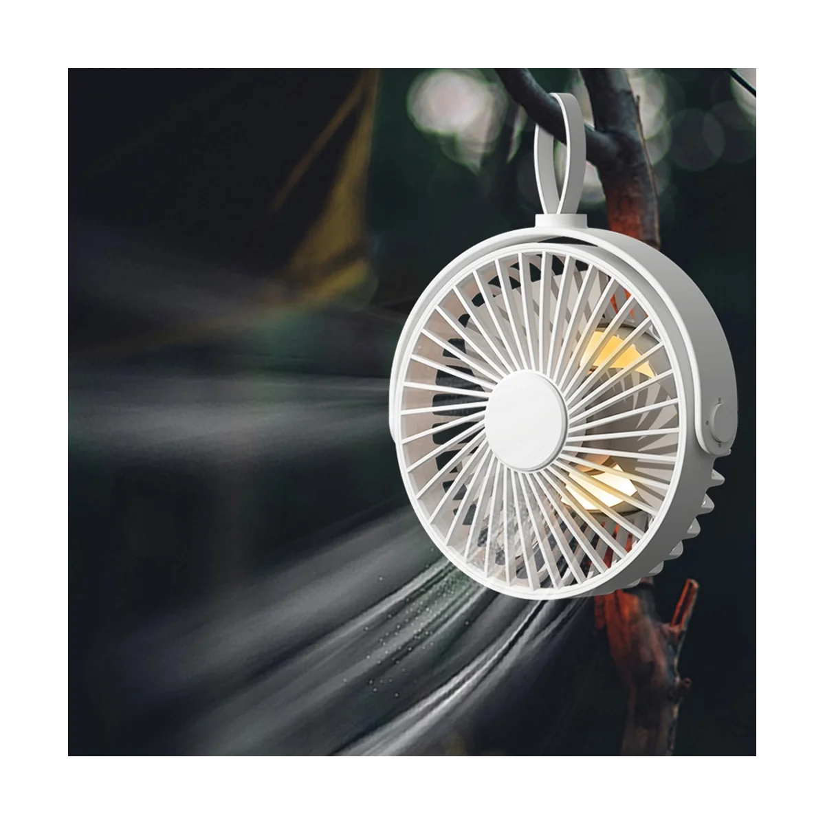 Tragbarer Kinderwagen lüfter Hand USB elektrischer Lüfter kleine zusammen klappbare wiederauf ladbare Lüfter Mini Silent Tisch ventilator für Baby Outdoor -C