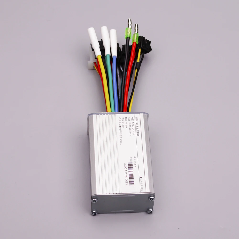 New Waterproof Electric Bike Controller 24V‑48V 250W/350W Brushless Controller with LCD Display Panel E-scooter Meter Control