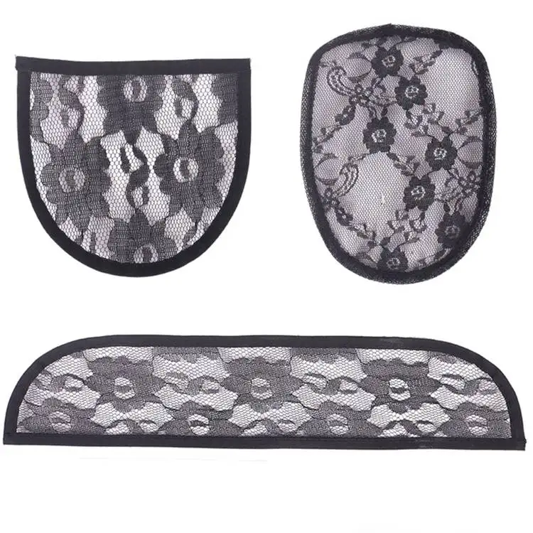 

Wig Accessories Hair Extensions Net Wig Ponytail Mesh Hat Reissue Hair Pads Stretchy Lace Hair Net Adjustable Multidimension