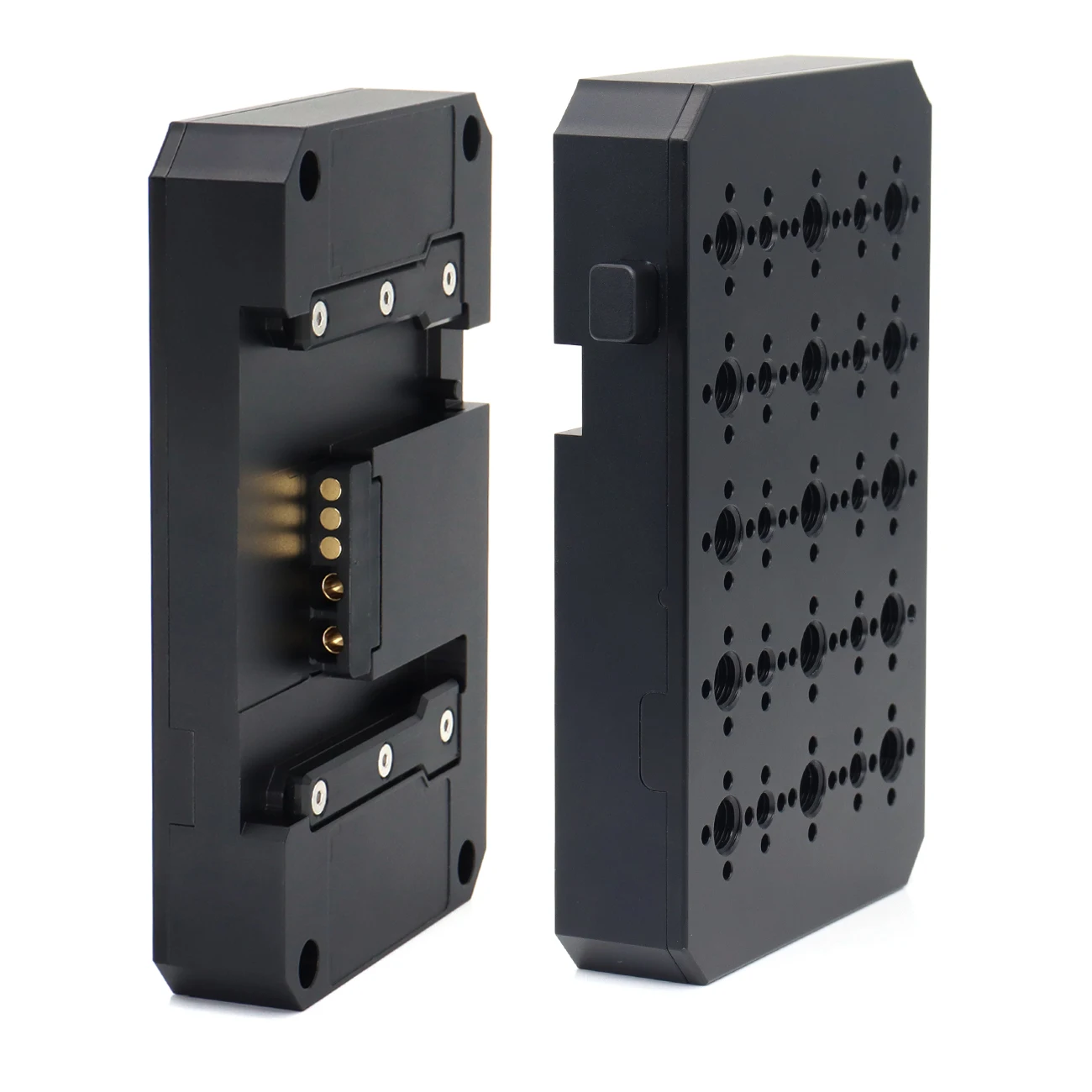New Arriving B-Mount battery expansion cheese plate for Arri Alexa 35,Featuring 1/4 and 3/8 anti-twist holes.