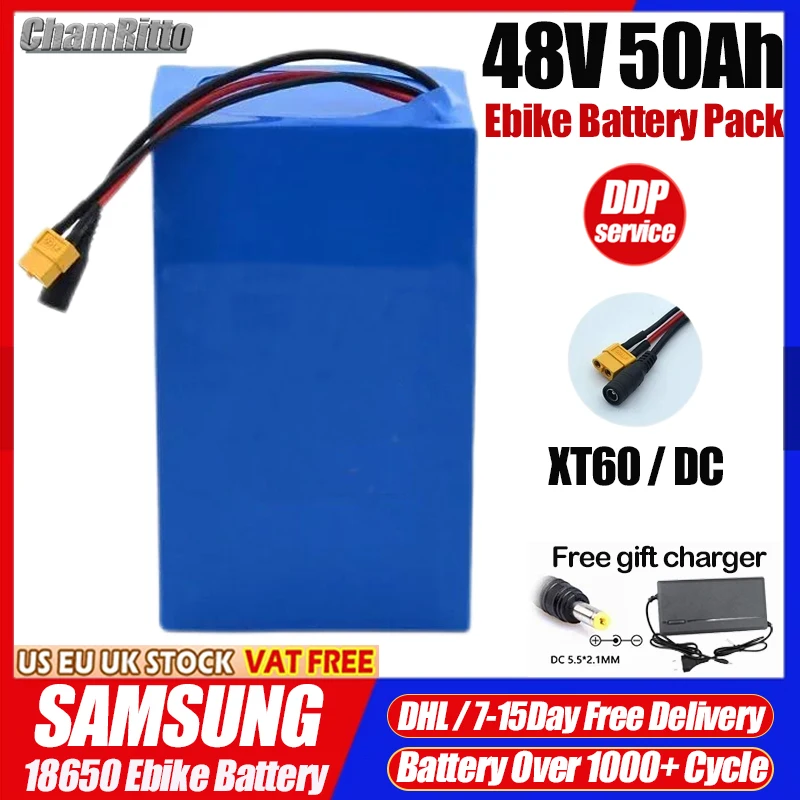 

48V Electric bicycle 20 30ah 40ah 45ah 50ah 500w lithium battery 750w electric motor bicycle 1500w adults electric scooter bike