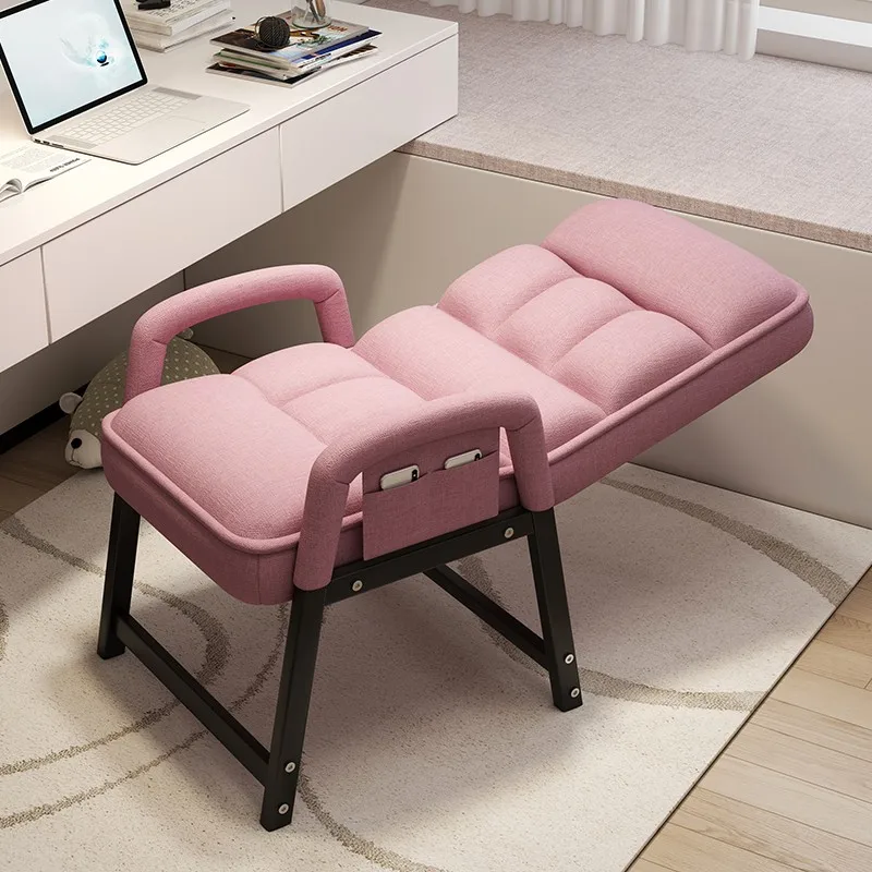 

Designer Cute Office Chair Executive Comfortable Nordic Girl Office Chair Meditation Luxury Elastic Metal Muebles Furniture