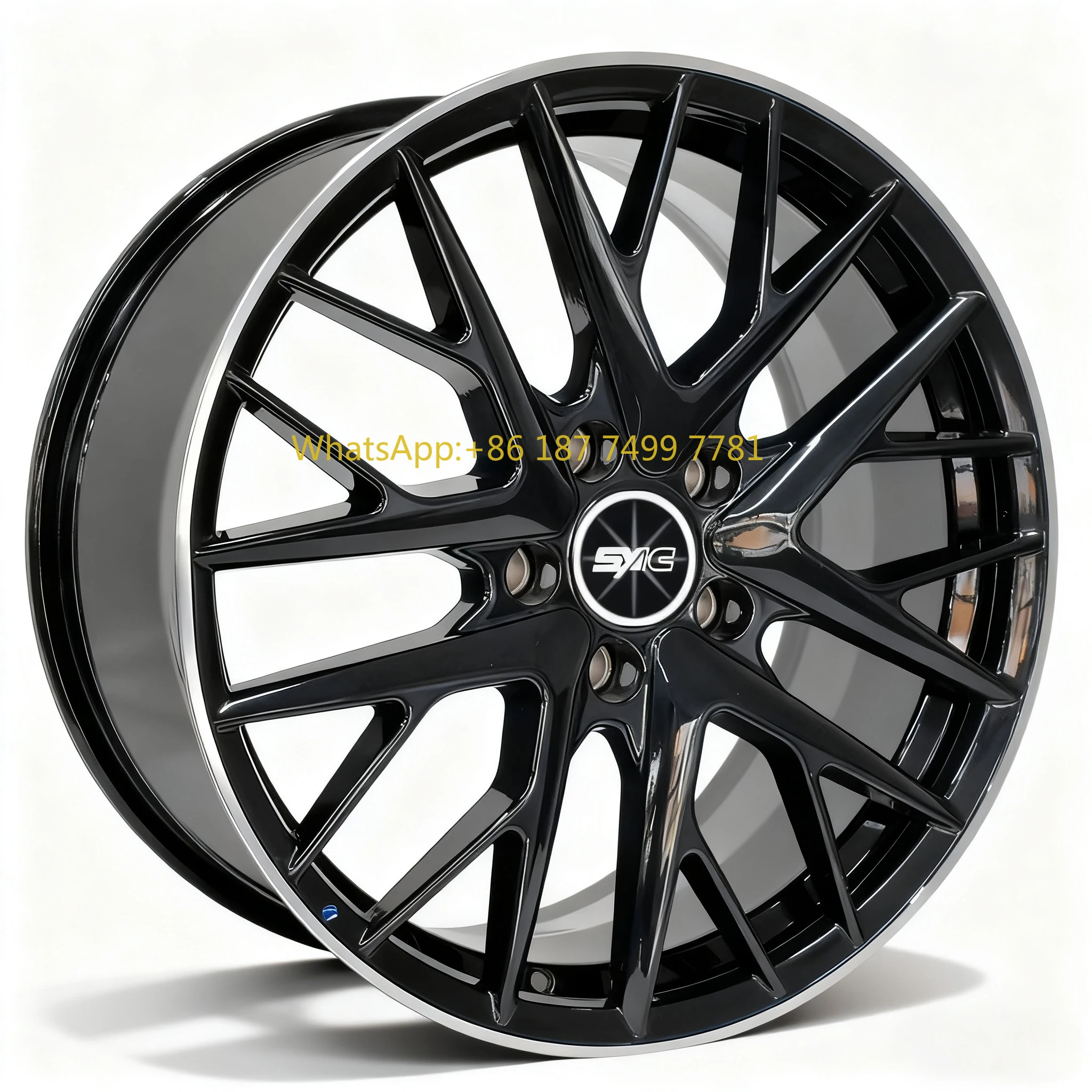 

SYAC по индивидуальному заказу 20 * 9,5/20 * 11 дюймов колеса для пассажирских автомобилей из алюминиевого сплава для。 。 и другие модели серий 5*130