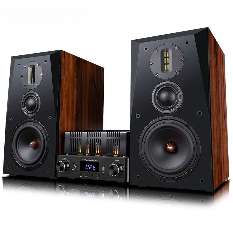 

Fever gall machine, combination stereo, three-way frequency, bookshelf speakers, household