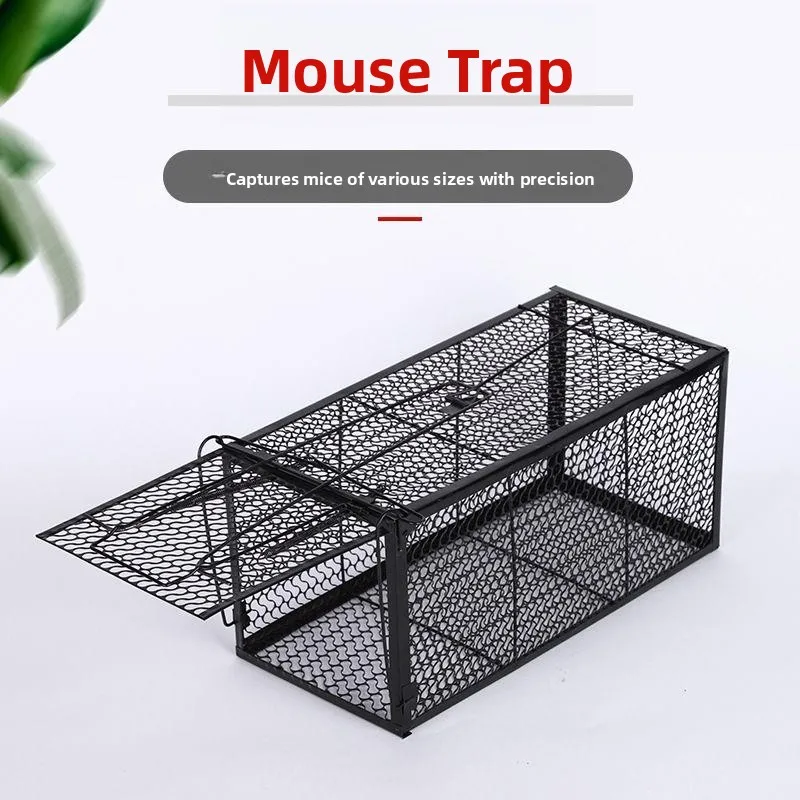 Automatic Mouse Trap Cage One-Way Entrance No Exit Home Use Iron Net Mouse Control Device New Model Eco-Friendly Pest Control