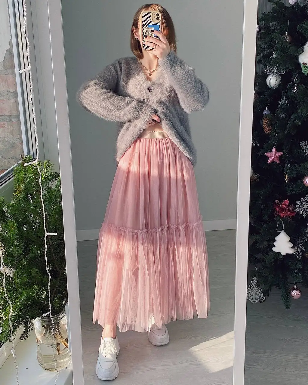 Hirsionsan Pleated Cake Skirts Women 2024 New Korean Harajuku Sweet Lace Skirt Ladies Elegant Party Ball Gown Female Mesh Skirt