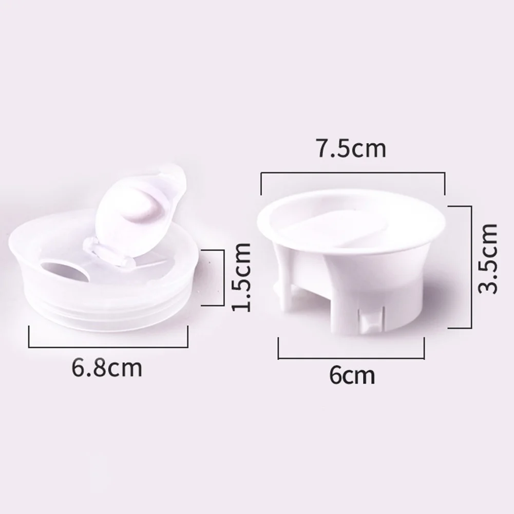 Replacement Set of 2 For Glass Lids for Water Jug Compatible with For Glass Carafe Made Utilizing ABS Material for Stability