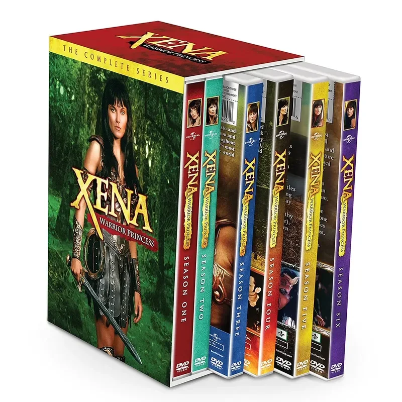 Xena Warrior Princess Season 1-6 30 Disc DVD Original English Version