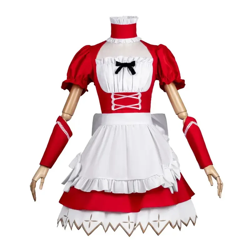 Anime EVA Rei Asuka Langley Soryu Cosplay Kostüm sexy Lolita rot blau Dienstmädchen Kleid Outfits x;2,f;5.