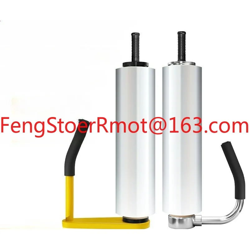 Wrapping film puller Manual stainless steel film baler Packaging bracket tool Plastic handle film wrapper