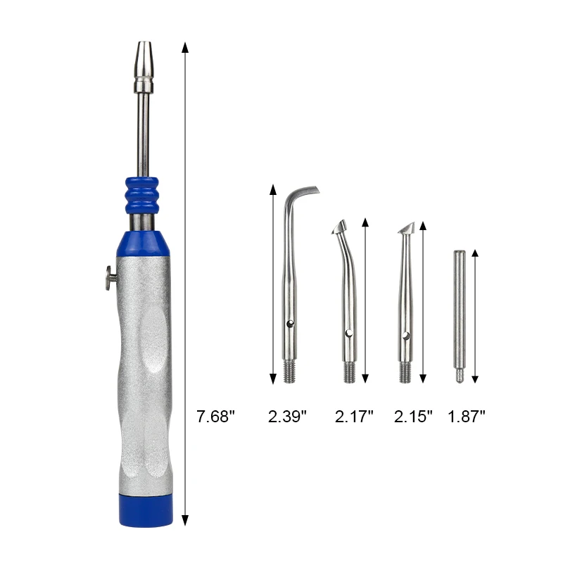 Dental Lab Stainless Steel Automatic Crown Remover,4-Level Adjustable,Ideal for Teeth Restoration Procedures