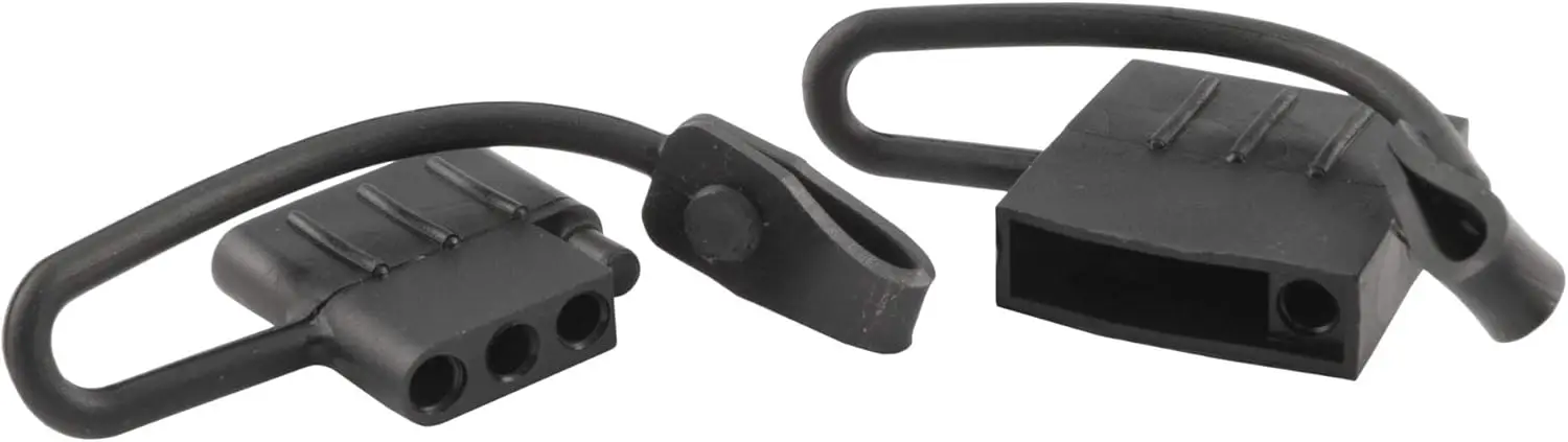 

4-Pin Flat Trailer Wiring Harness Dust Covers, 2-Pack, Protect Connectors from Dirt & Rust