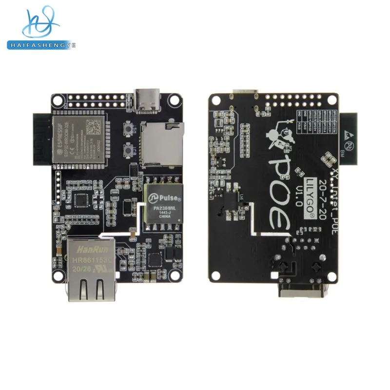 T-INTERNE T-POE ESP32 Ethernet adapter and downloader expansion board