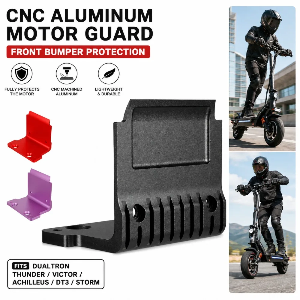 CNC Aluminum Front Anti-Crash Bumper Motor Guard for Dualtron Thunder Victor ACHILLEUS DT3 Storm Electric Scooter Protector