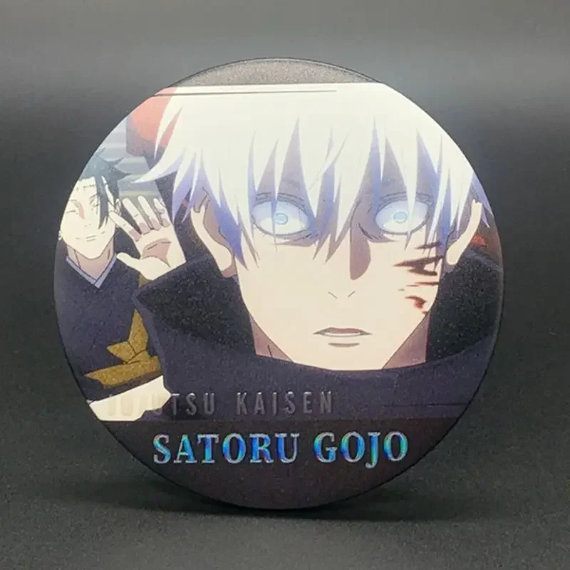 Itadori Yuji Gojo Satoru Sukuna Manga Doujin Emblem Colorful Brushed Character Anime Lapel Pins for Backpacks Exquisite Brooch