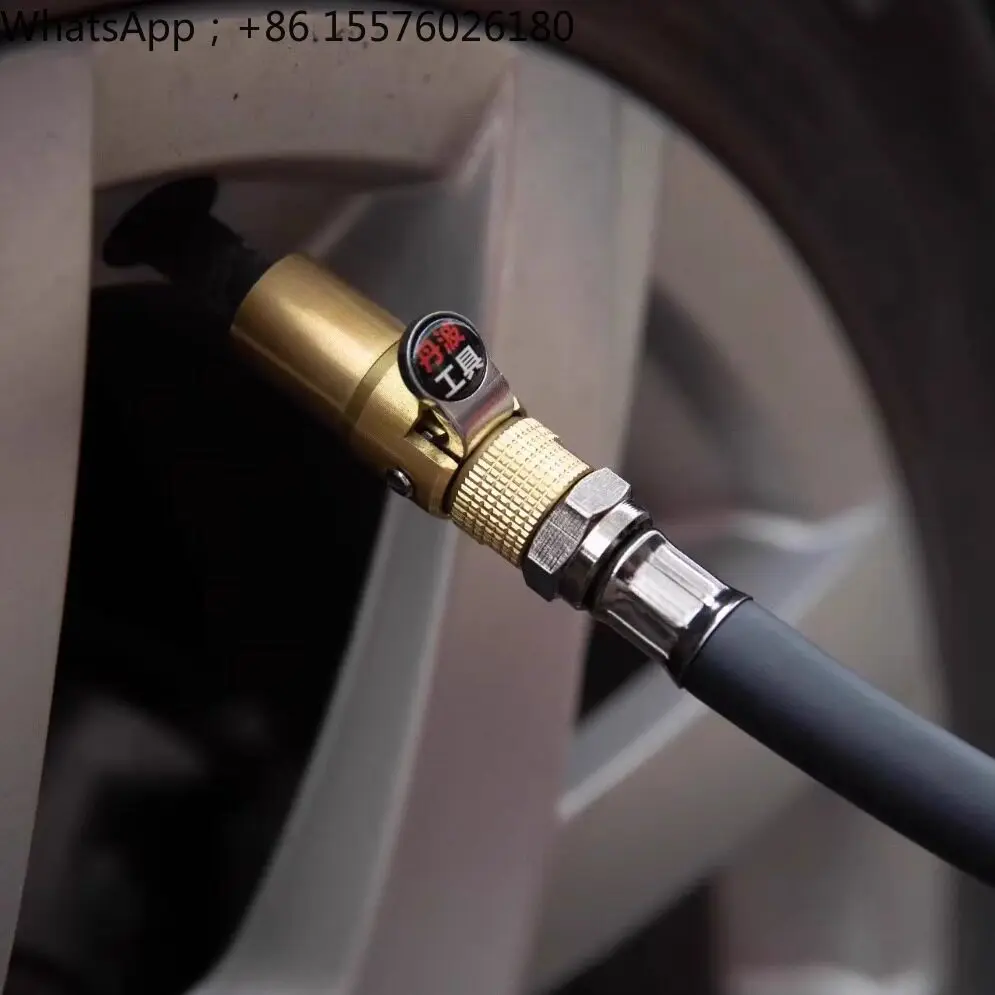 304 Stainless Steel Patent Self-locking Inflatable Nozzle, No Air Leakage When Pulled Wildly