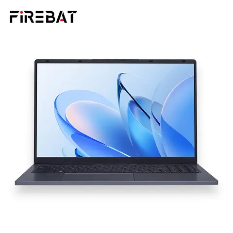 Firebat AT15 Laptop Intel N150 N100 CPU 15.6 Inch 16GB RAM SSD 512GB 1TB Lightweight Business Computer Notebook BT4.2 WiFi5