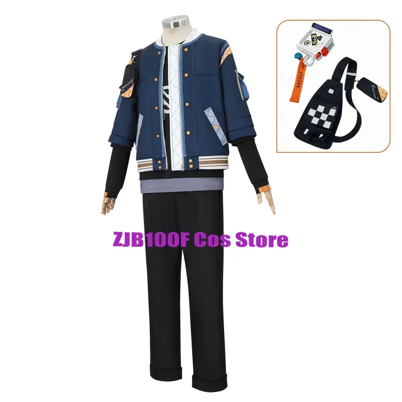 

ss23Anime Zenless Zone Zero Wise Belle Косплей Костюм Парик Униформа Хэллоуин Карнавал Близнецы Одежда для ролевых игр для женщин